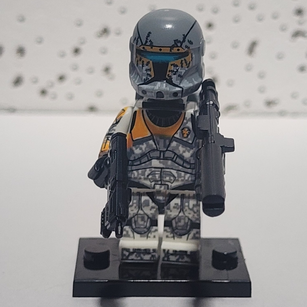 custom lego star warsclone commando Gregor Republic Clone Trooper